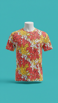 Personalized T-Shirt in Fire Coral