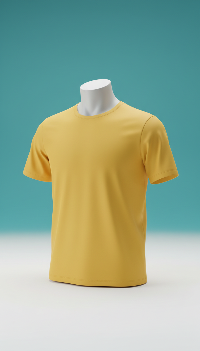 Personalized T-Shirt in Sunbeam Yellow
